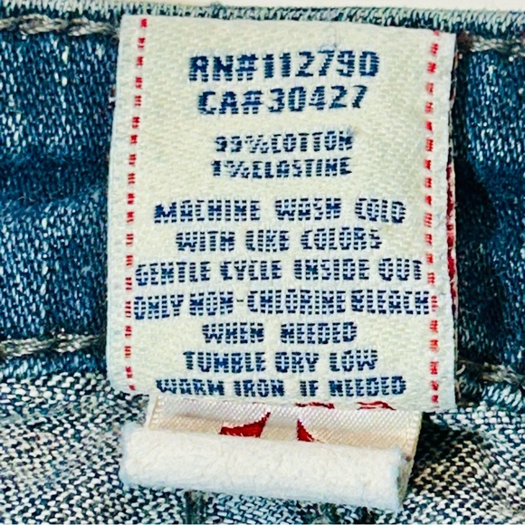 True Religion jeans Disco Joey Flare jeans mid rise Little stretch Size 29 - Picture 5 of 15